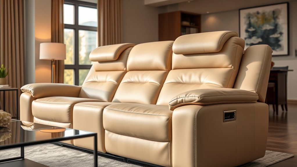 top power reclining sofas
