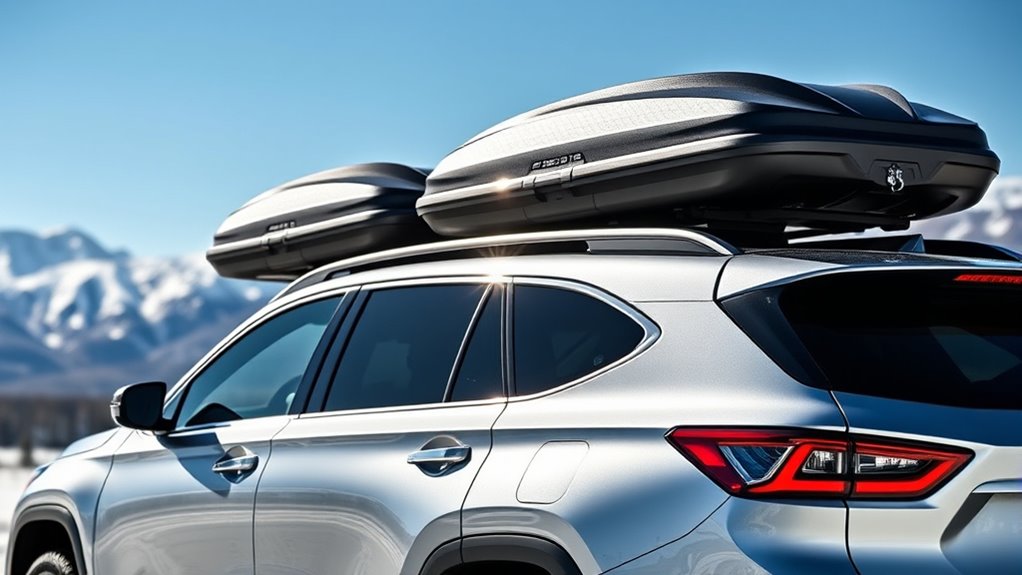 top ski roof cargo boxes