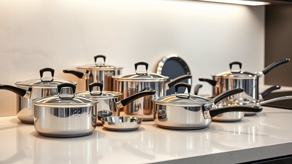 top stainless steel cookware sets