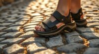 top supportive travel sandals