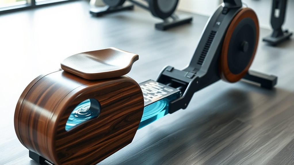 top water resistant rowing machines