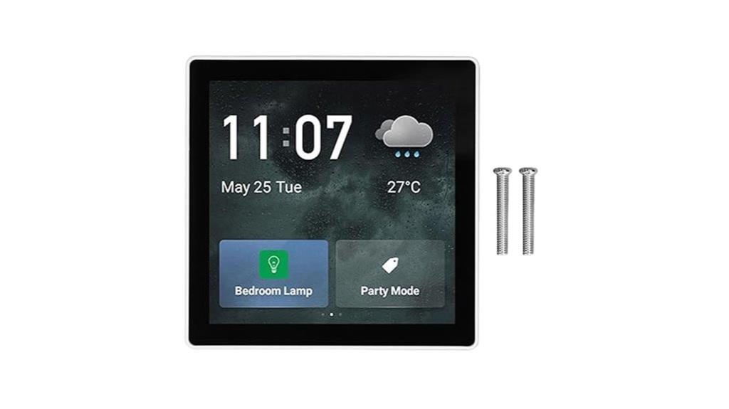 touchscreen voice home panel