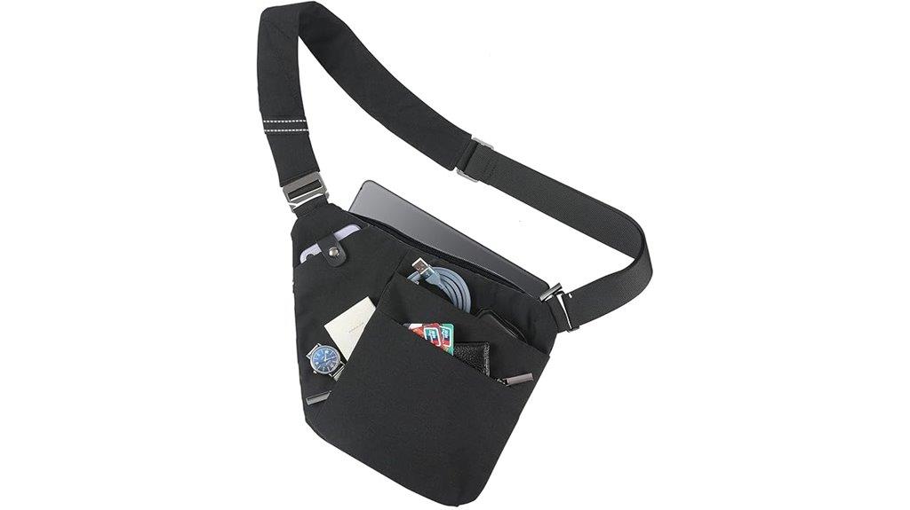 travel friendly crossbody bag