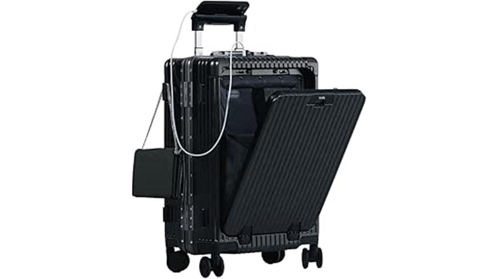 travel luggage with usb