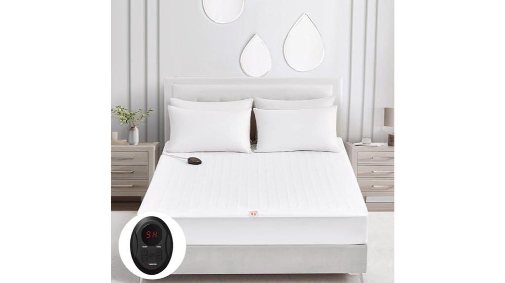 twin size heated mattress