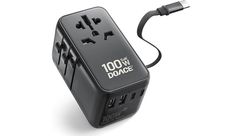 universal 6 in 1 power adapter