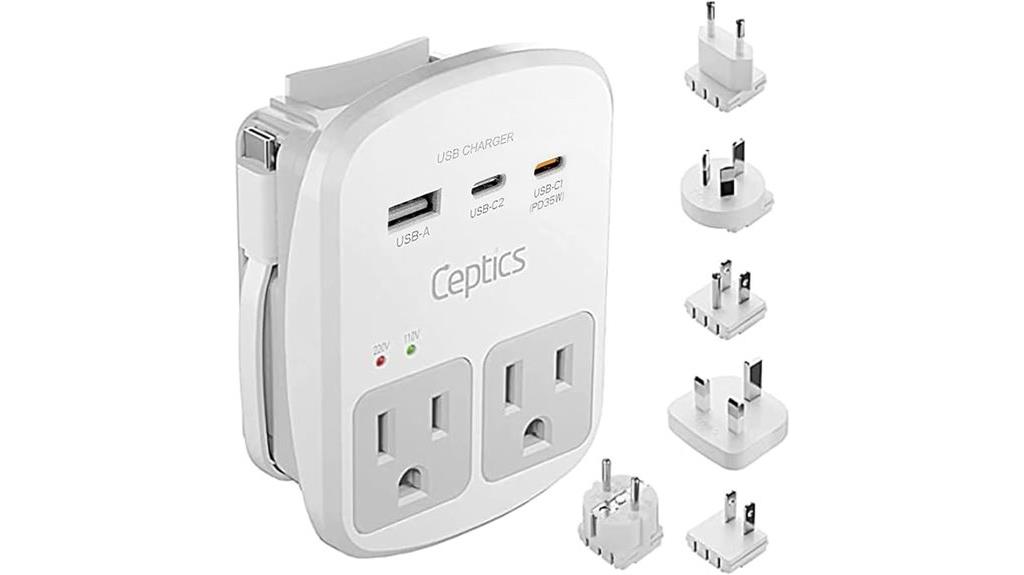 universal travel power adapter
