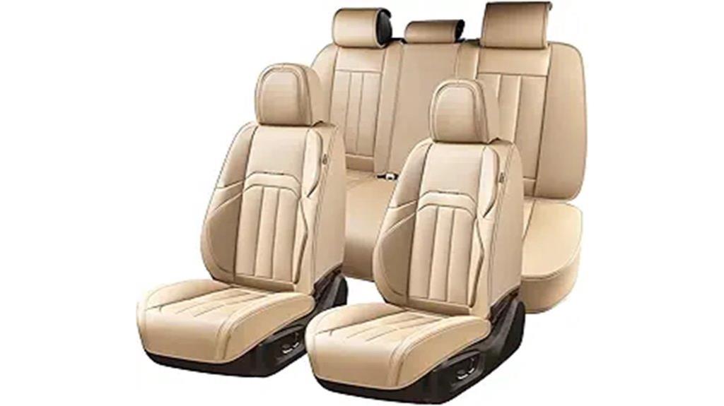universal waterproof leather seat cover