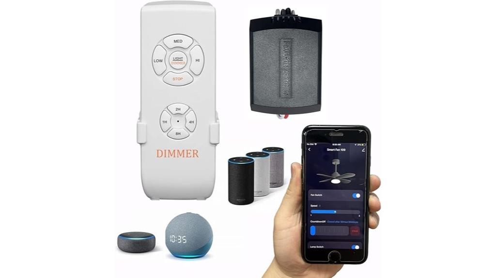 universal wifi ceiling fan remote
