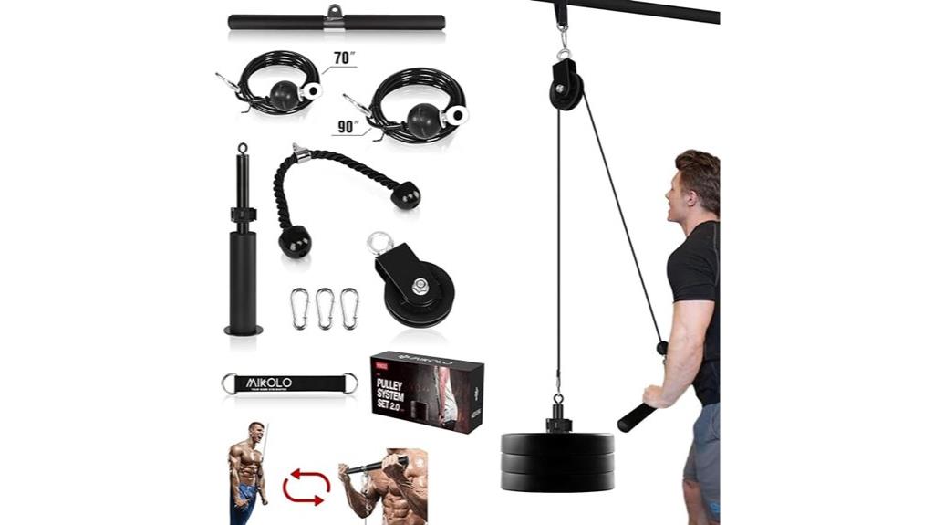 upgraded pulley system