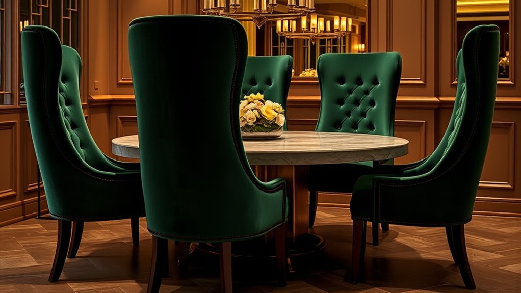 upholstered chairs style and maintenance