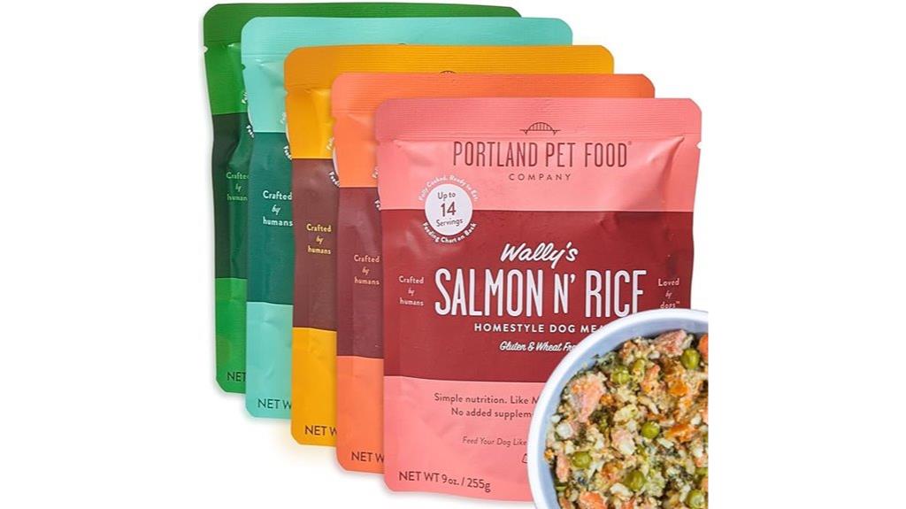 variety pack of dog food