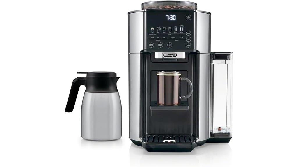 versatile stainless coffee brewer
