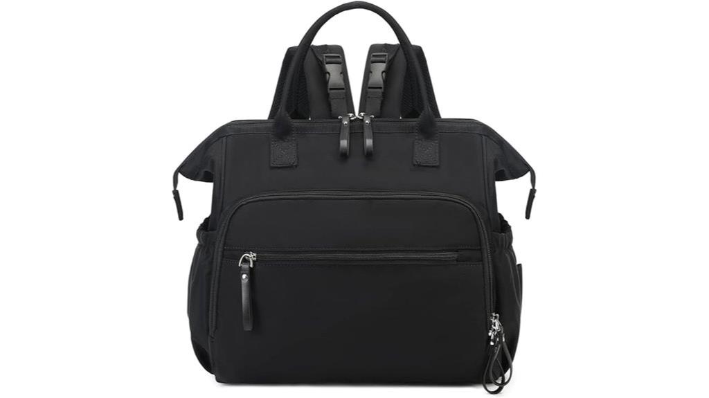 versatile water resistant diaper tote