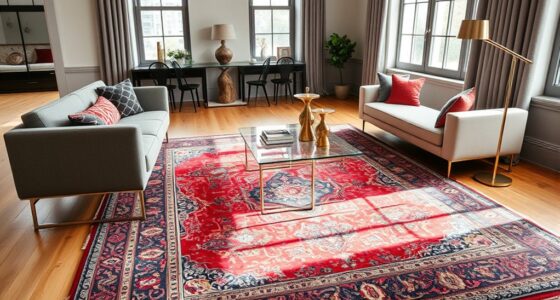 vintage rug modern decor