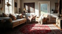 vintage rug styling tips