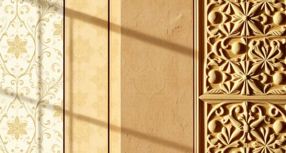 wall surface textural variations