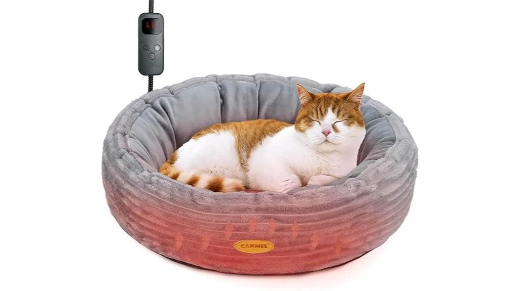 warm indoor cat bed