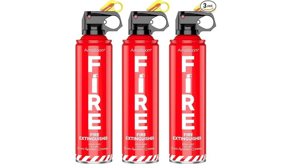 water based fire extinguishers set