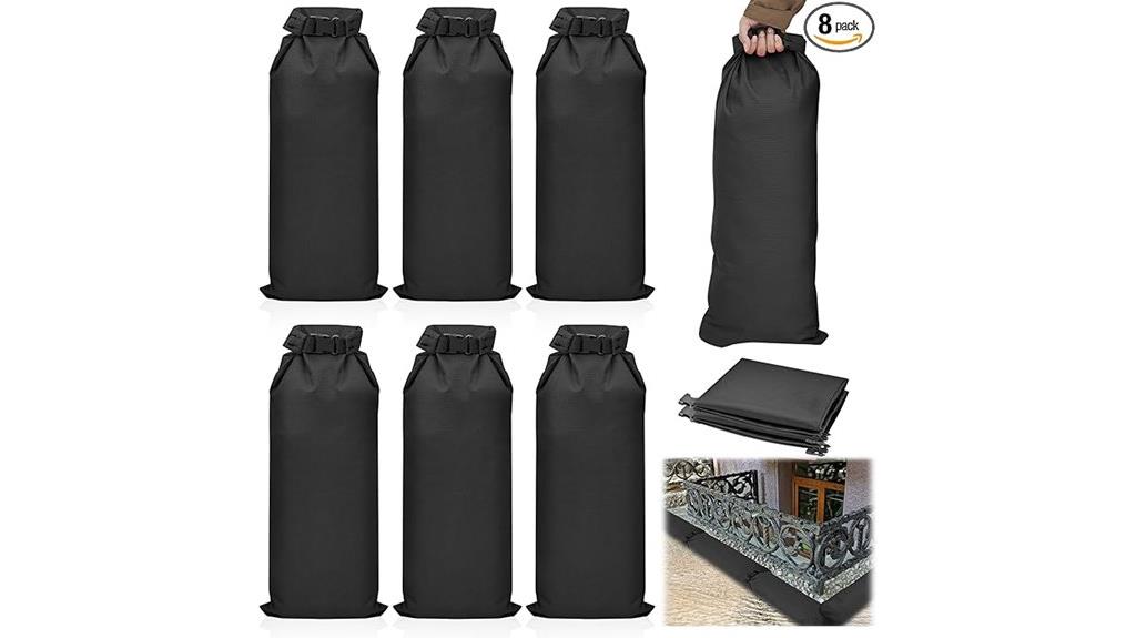 waterproof flood sandbags set