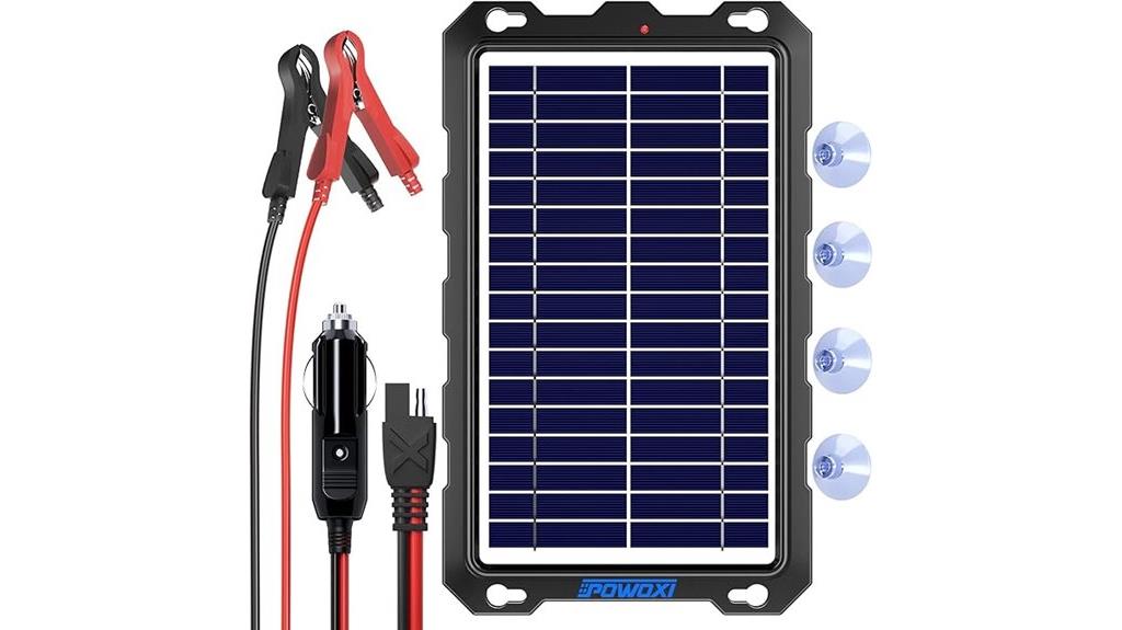 waterproof solar battery charger