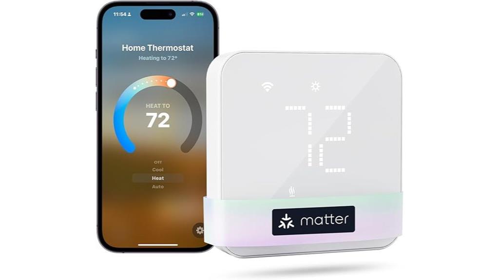 wifi enabled smart thermostat