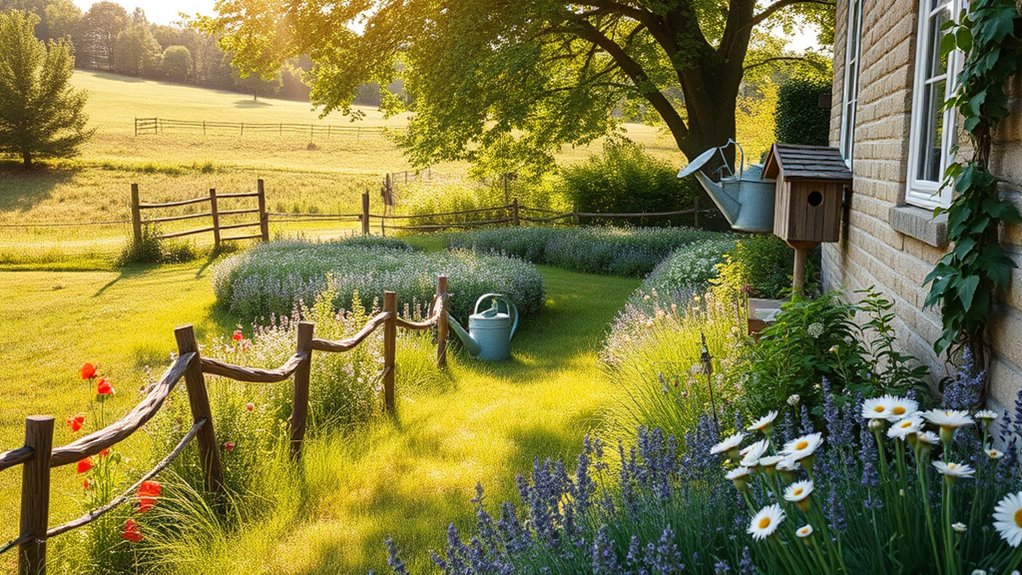 wildflower garden natural design