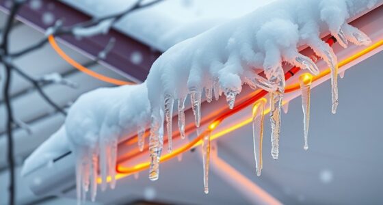 winter gutter de icing cables