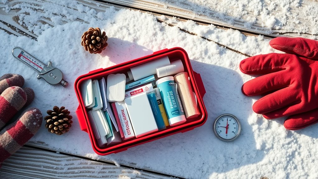 winter travel first aid essentials
