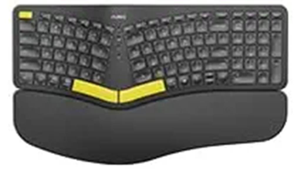 wired ergonomic keyboard nulea