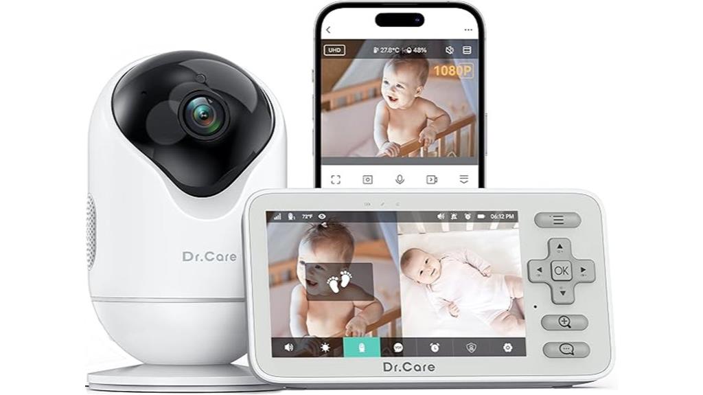 wireless baby monitoring system