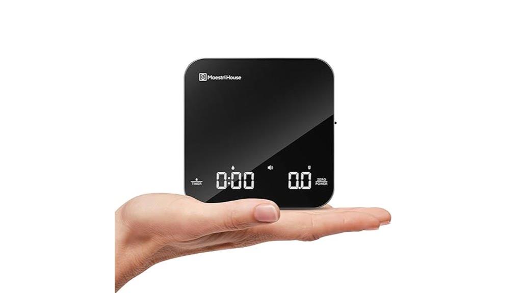 wireless coffee scale with timer