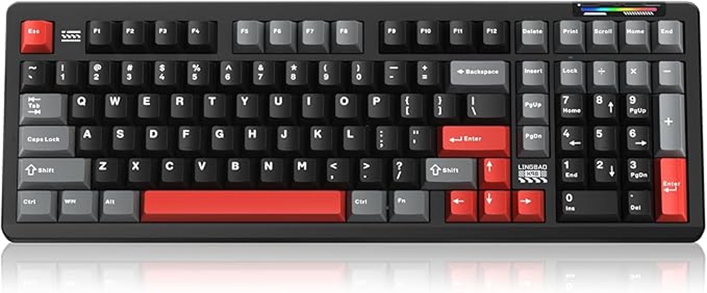 wireless mechanical gaming keyboard