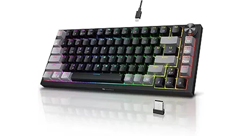 wireless rgb gaming keyboard