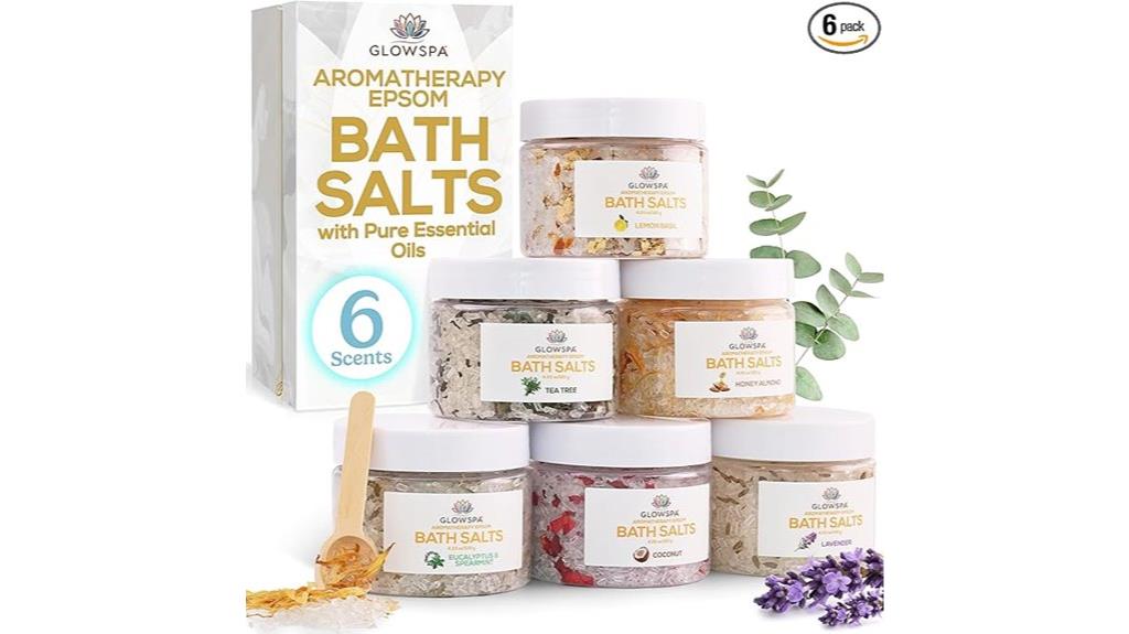women s bath salt gift set