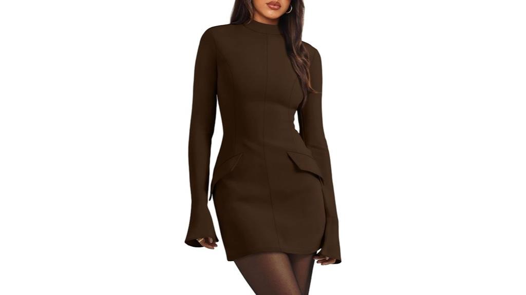 women s fall long sleeve dress