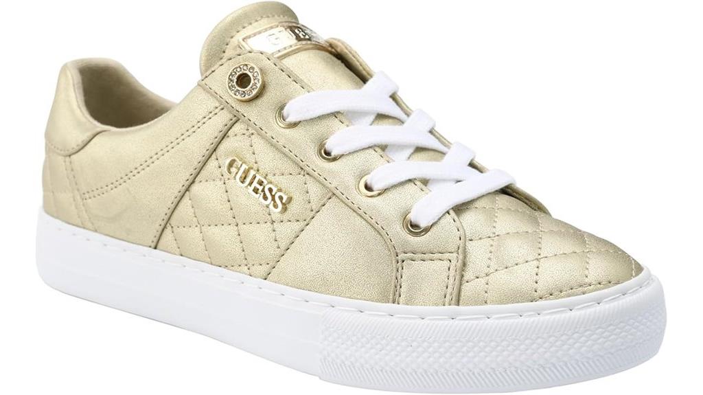 women s gold loven sneakers