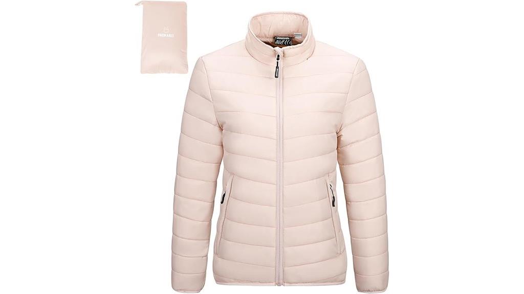 women s lightweight foldable jacket