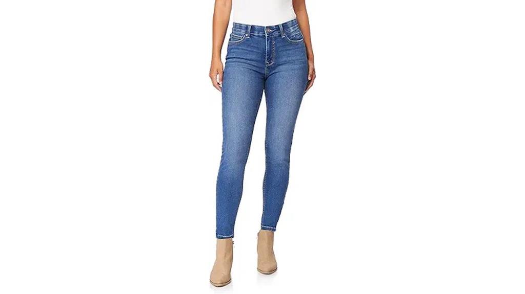 women s skinny mid rise jeans