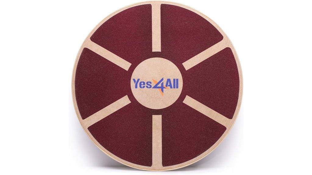 wooden balance core trainer