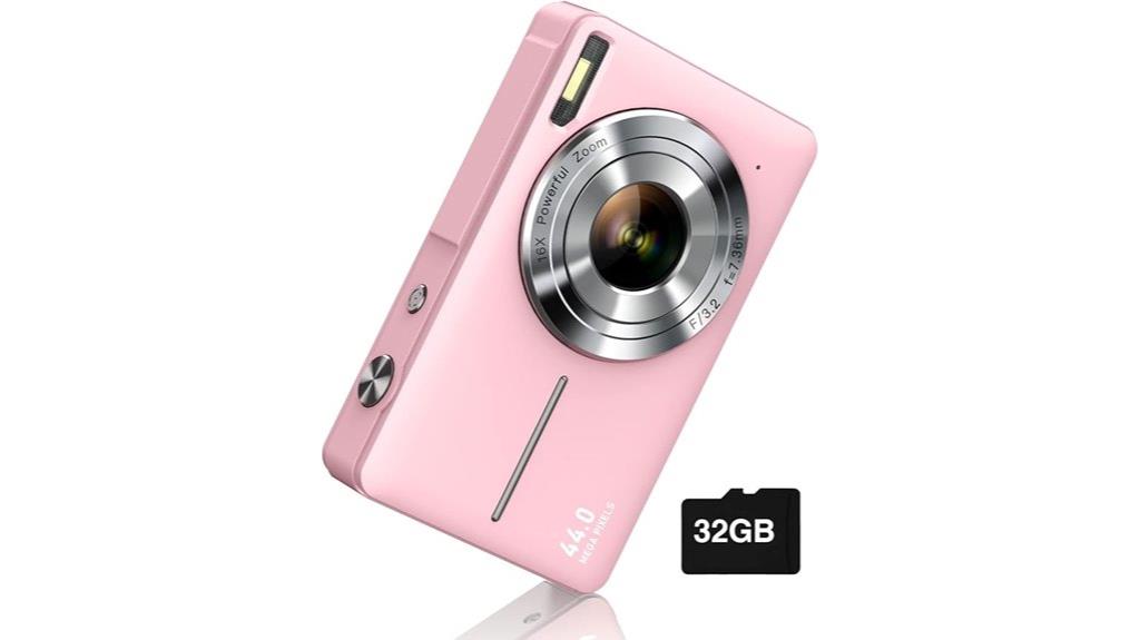 zoom and anti shake camera