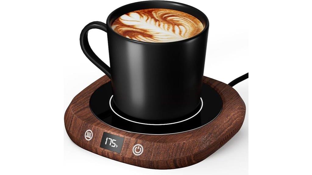 adjustable temperature mug warmer
