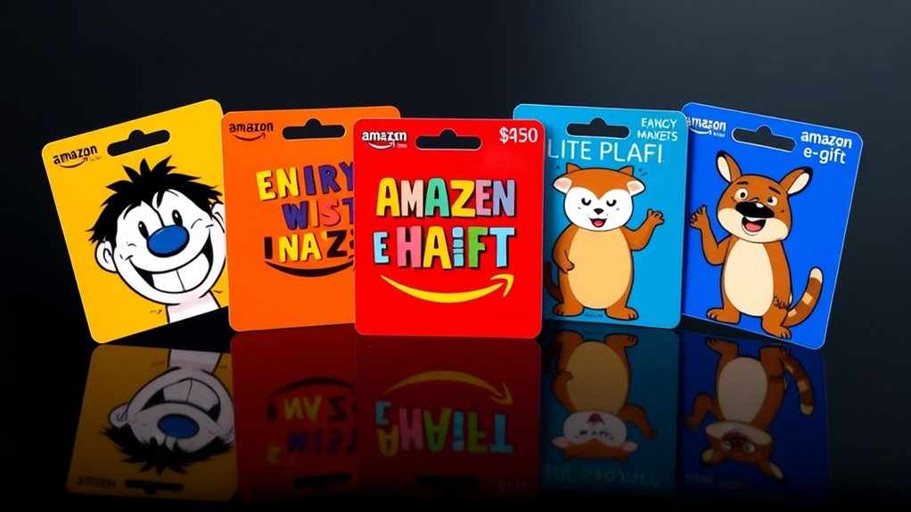 funny amazon gift card designs