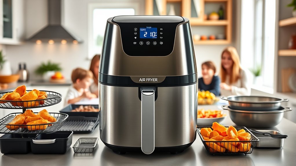 large family air fryer options
