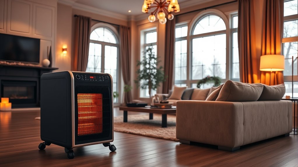 large room heating considerations