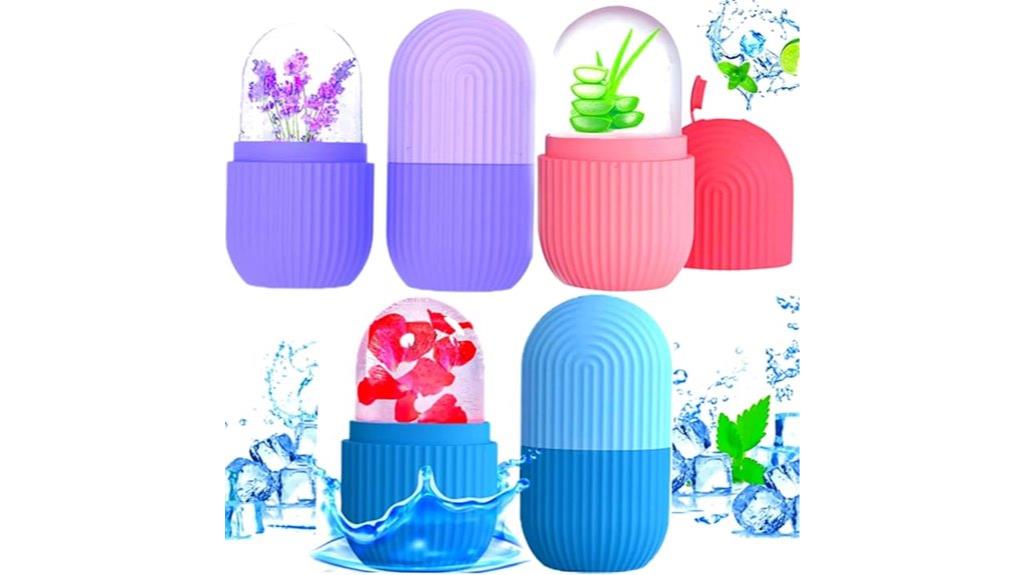 set of three cooling rollers