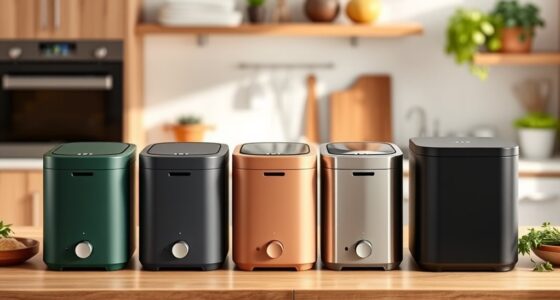 top electric kitchen compost bins