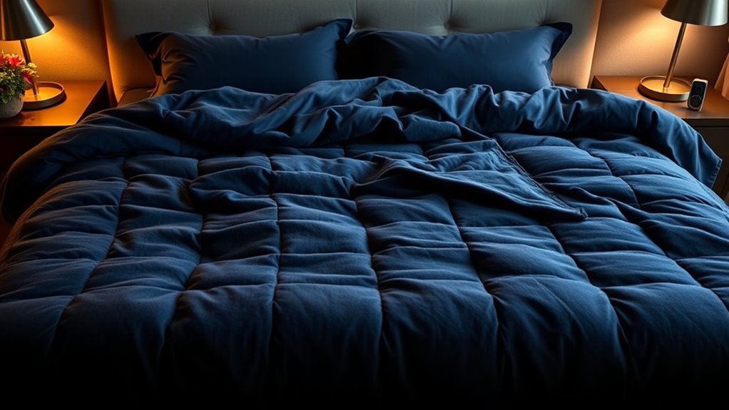 top king size dual control blankets