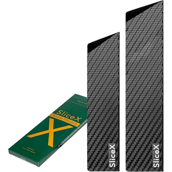 Universal Knife Edge Guards BPA-Free Food Safe (2 Pcs)