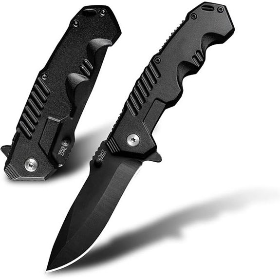 Pocket Folding Knife with Lockback Blade for Camping